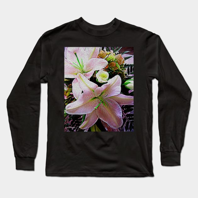 Stocksom Flowers 8 Long Sleeve T-Shirt by stocksomart